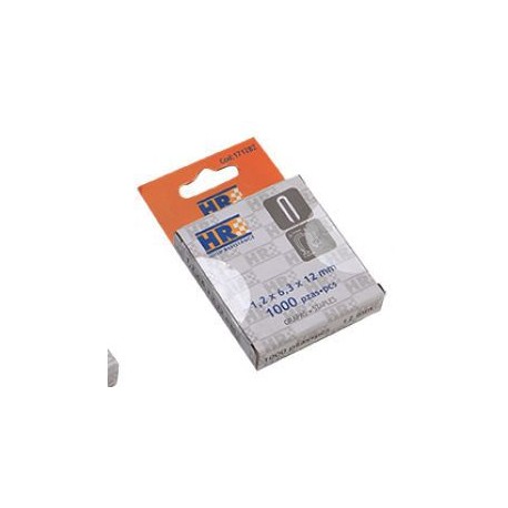 Caja 1000 Grapas Para Cable Para Grapadora 171275 ALYCO ORANGE