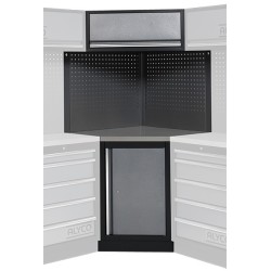 Módulo Esquinero con Base de Acero Inoxidable para Conjunto de Armari