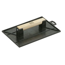 Talocha rectangular De Plástico Con Mango De Madera ALYCO