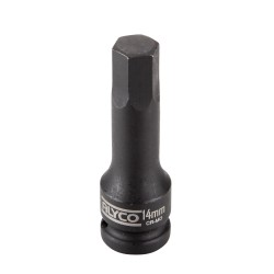 Llave de vaso De Impacto Con Punta Hexagonal De 1/2"""" ALYCO
