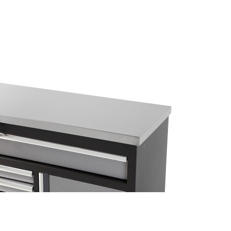 Base de Acero Inoxidable para Armarios de Garaje (2 Módulos) ALYCO - 