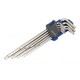 Juego De Llaves Torx Inviolable Extralarga. Soporte De Plástico ALYCO