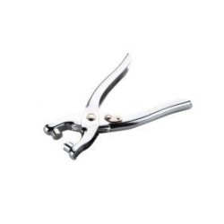 Juego Remachadora De Ojetes Con Sacabocados Y Ojetes En Blister ALYCO ORANGE