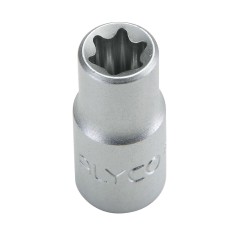 Llave de vaso Torx Hembra (Tipo E) De 1/4 ALYCO