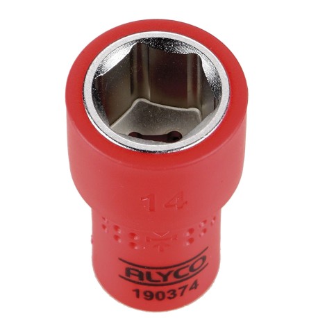 Llave de vaso Aisladas VDE De 1/4"" ALYCO