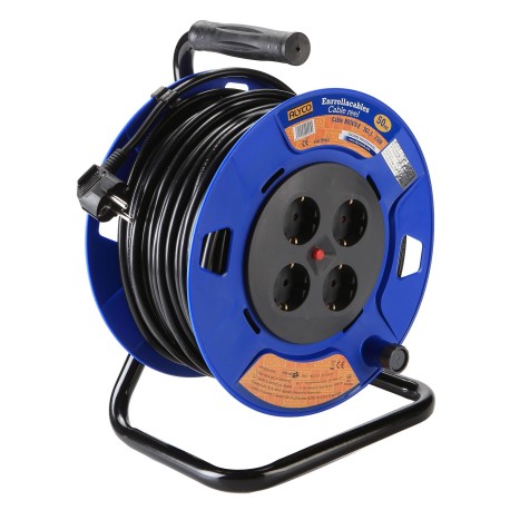 Enrollacables De 25 O 50 Metros Cable 3X1.5 Ip20 ALYCO