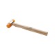 Martillo De Bocas De Pvc Con Mango Madera ALYCO ORANGE