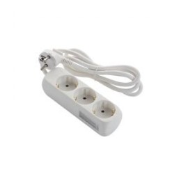 Base Múltiple 3. 4. 5 o 6 Enchufes Con Cable 3X1.5 1.4 Metros ALYCO