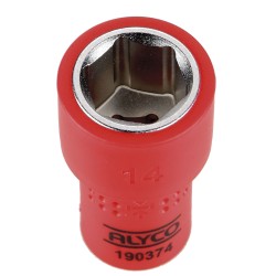 Llave de vaso Aisladas VDE De 1/4"" ALYCO