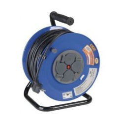 Enrollacables Con Tapas De Seguridad 25 O 50 Metros Cable 3X1.5 Ip40 ALYCO