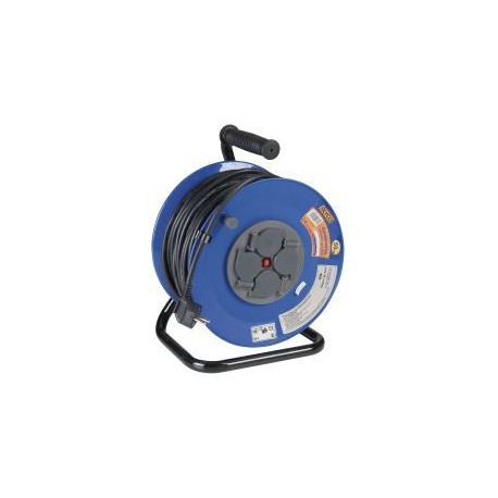 Enrollacables Con Tapas De Seguridad 25 O 50 Metros Cable 3X1.5 Ip40 ALYCO