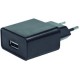 Cargador Entrada 100240V  Salida 5V 1000Ma USB Alyco