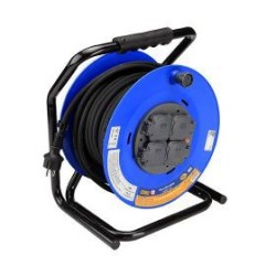 Enrollacables Con Tapas De Seguridad 25 O 40 Metros Cable 3X2.5 Ip44 ALYCO