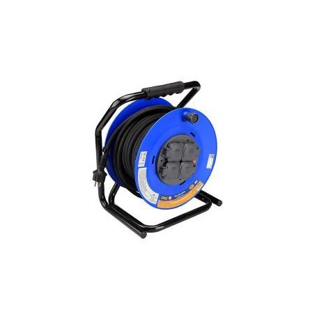Enrollacables Con Tapas De Seguridad 25 O 40 Metros Cable 3X2.5 Ip44 ALYCO