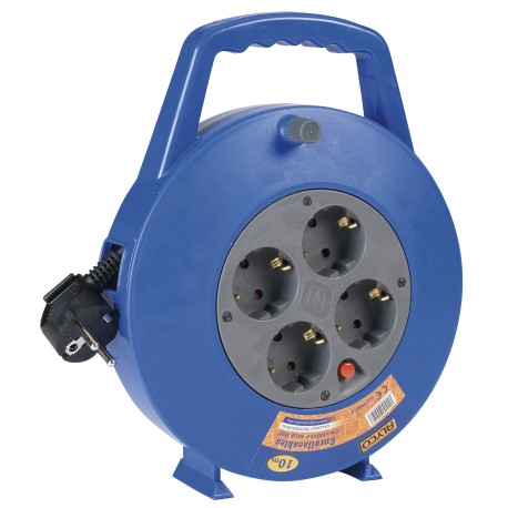 Enrollacables Corto De 5. 10 O 15 Metros Cable 3X1 Ip20 ALYCO