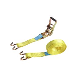 Cinta de amarre 35 mm x 6 M trinquete. abierto Alyco