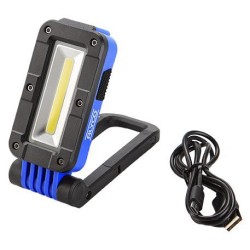 Linterna Recargable Bifocal Plegable 3W Cob Ip54 ALYCO