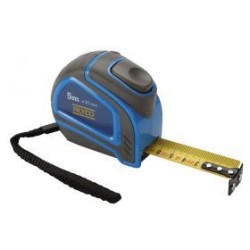 Flexómetro Metálico Magnético MétricaPulgadas Cuerpo Bimaterial ALYCO