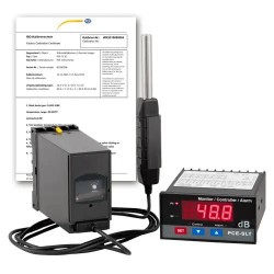 Sonómetro PCE-SLT-ICA incl. certificado de calibración ISO
