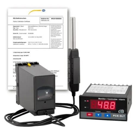 Sonómetro PCE-SLT-ICA incl. certificado de calibración ISO
