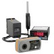 Sonómetro PCE-SLT-KIT-N con relé e indicador digital + calibrador acú