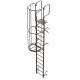 SVS2 | Escalera vertical de seguridad con jaula de protección