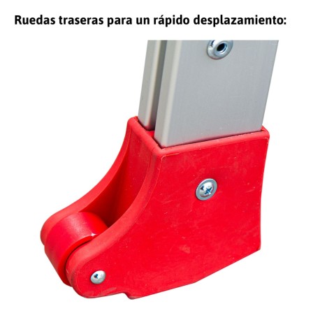 SGP | Taburete de alta seguridad en aluminio