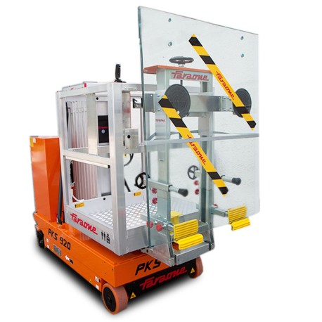 Elevah Montaje de Vidrios | H. Máx. de trabajo 9,2 m.,H. Máx. de trab