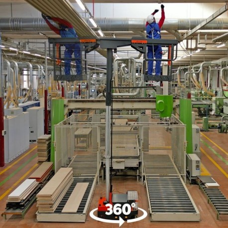 Elevah E6 ES Move | H. máx. de trabajo 6 m.,H. máx. de trabajo 6 m.