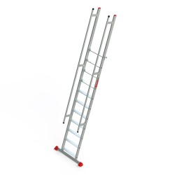 SAS | Escalera de apoyo con ganchos para entreplantas y altillos