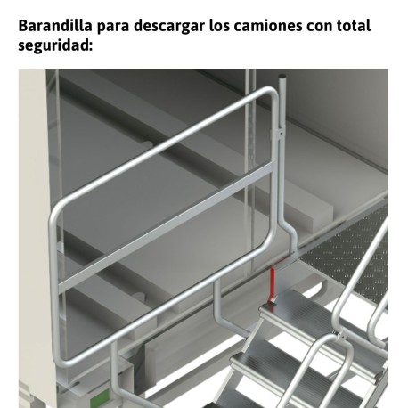 SY-CA | Escalera para tráiler o camiones frigoríficos