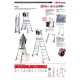PLS | Escalera con amplia plataforma y altura regulable