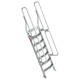 SG60 | Escalera de aluminio fija para entreplantas y altillos,Escaler