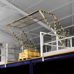 E-SAFETY | Barandilla basculante de seguridad en aluminio,Barandilla 