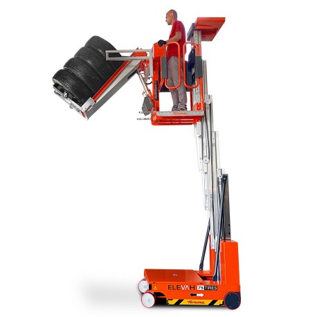 Elevah 75 Tires | H. Máx. de trabajo 7,60 m.,H. Máx. de trabajo 7,60 