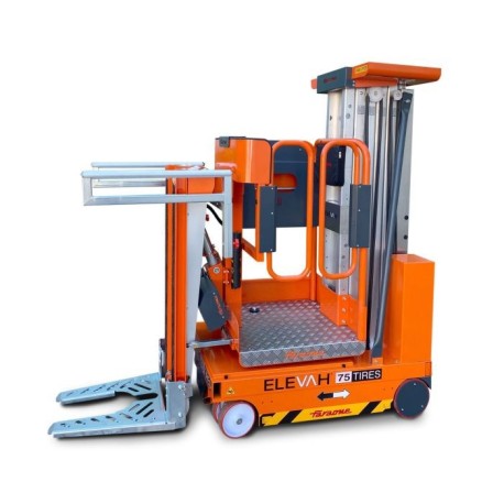 Elevah 75 Tires | H. Máx. de trabajo 7,60 m.,H. Máx. de trabajo 7,60 