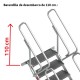 SG-T | Escalera para entreplantas y altillos