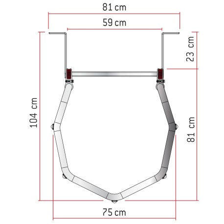 SVS2 | Escalera vertical de seguridad con jaula de protección