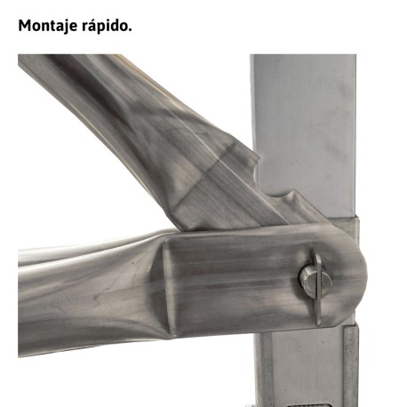 RAPIDO 180 | Andamio de aluminio con ruedas y plataforma de 180x105 c