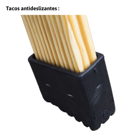 LD | Escalera doble subida de madera