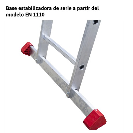 EN1100 | Escalera de apoyo con peldaños anchos