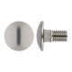 Tornillo DIN-603 Inoxidable A2 Cabeza Redonda y Cuello Cuadrado