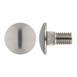 Tornillo DIN-603 Inoxidable A2 Cabeza Redonda y Cuello Cuadrado