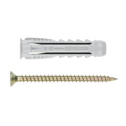 TACOS de Nylon TN4S con Tirafondo TP-PO