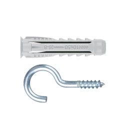 TACOS de Nylon Anudable TN4S con Hembrilla Abierta