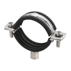 Abrazadera Isofónica Reforzada M8+M10 Inoxidable A4 AB-RI A12