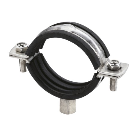 Abrazadera Isofónica Reforzada M8+M10 Inoxidable A2 AB-RI A2