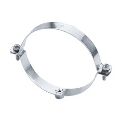 Abrazadera Reforzada M8 Abierta AB-RA para Instalaciones Industriales