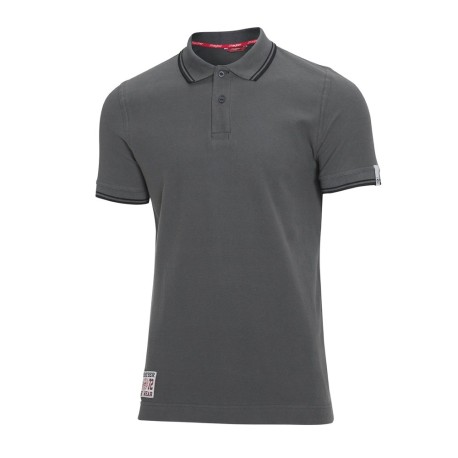 Polo Misuri Gris/Negro