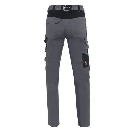 Pantalón Oregón Gris con Detalles en Negro